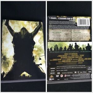 Platoon Thriller Movie Dvd War Vietnam Horror Combat Rated R 1986 Winner Academy